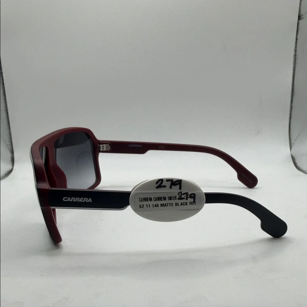 Carrera Red and Black Sunglasses 1001